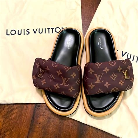 Louis Vuitton puffer slides